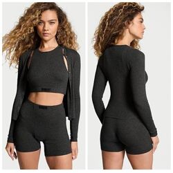 Victoria&acutes victorias secret пижама 3-Piece Ribbed Modal Boxer Briefs 