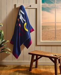 Пляжное полотенце lacoste cotton beach towel лакоста лакосте