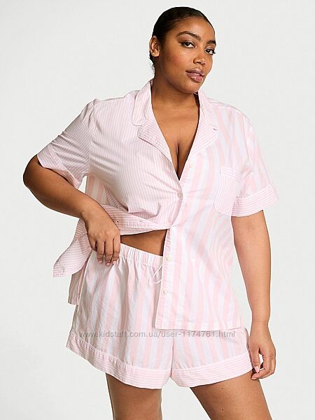 Victoria´s Secret пижама, костюм для дома Heritage Cotton Short Pajama Set