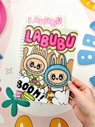 Книжка на липучках будинок Лабубу, персонажи та аксесуари LABUBU