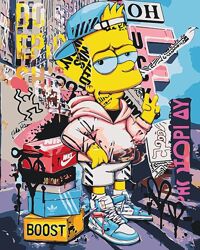 Картини за номерами. Персонажі мультфільмів, мультик