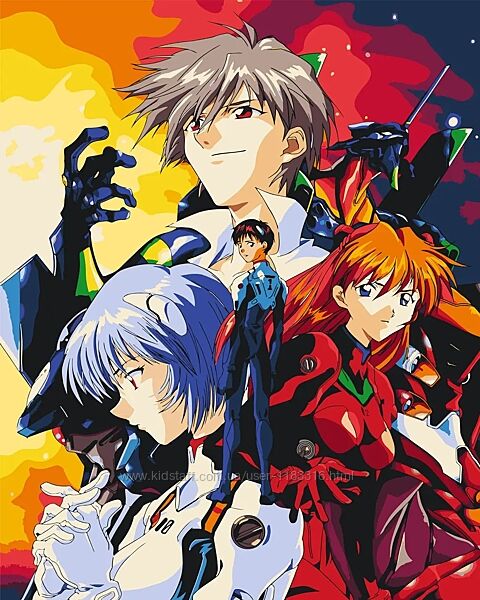 Картини за номерами Аніме. Багато варіантів