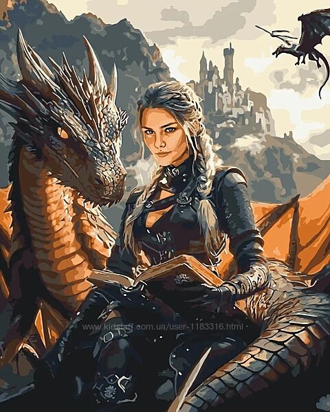 Картина за номерами. Четверте крило 40х50 см