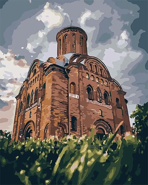 Картини за номерами. Міста, города