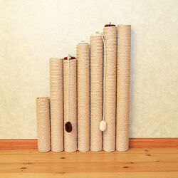 Змінні стовби кігтеточок, джут, бавовна , сизаль 7/10см діаметром