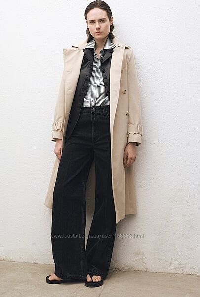 Прямі чорні джинси MANGO, 36р, оригінал