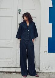 Вільні джинси Relaxed, висока талія, від Zara, 44р, оригінал