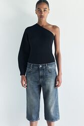 Прямі джинсові шорти ZARA, 36, 38р, оригінал