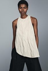 Атласний топ, М, Zara, оригінал