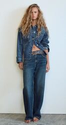 Вільні джинси Relaxed Wide Leg від Zara, 32р, оригінал