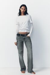 Широкі джинси Wide leg від Zara, 46р, оригінал