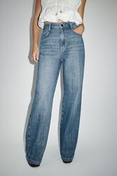 Широкі джинси Wide leg Straight від Zara, 36, 44р, оригінал
