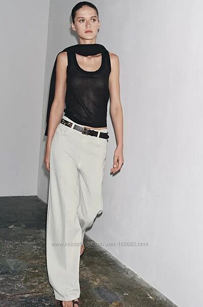 Джинси широкі Wide leg від Zara Woman, 36, 38р, оригінал