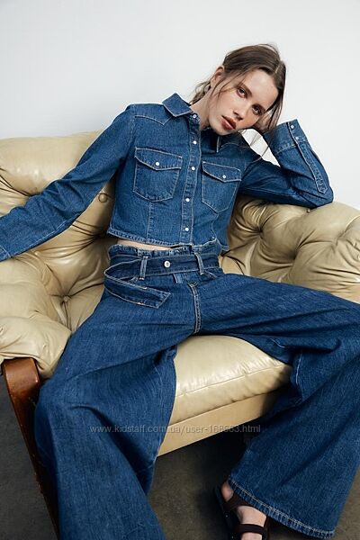 Джинсова куртка Zara, S, оригінал