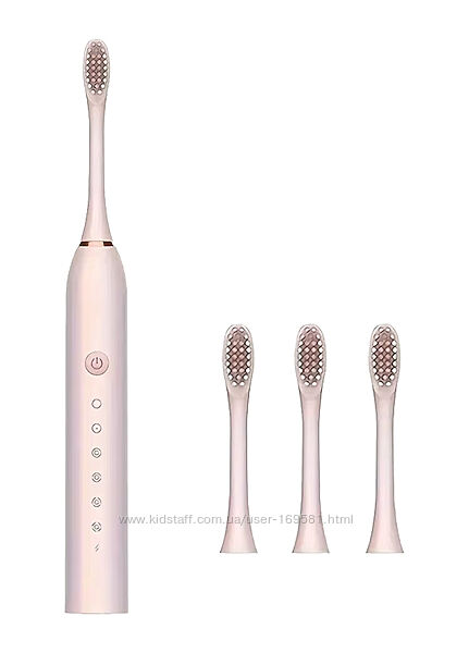 Електрична зубна щітка Aceco X-3 ES004 Pink