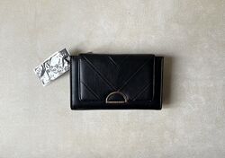 Багатофункціональний чорний гаманець paco martinez портмоне клатч