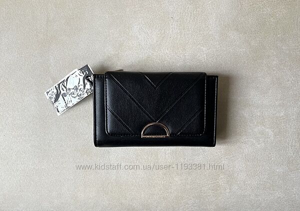 Багатофункціональний чорний гаманець paco martinez портмоне клатч