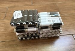 Набір 13 упаковок Нитки швейні міцні армовані 10 40 чорні білі нить