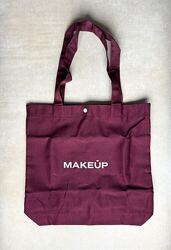 Тканинна сумка еко шопер make up марсала