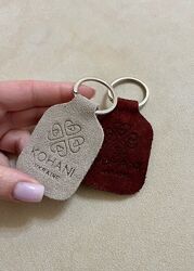 Натуральний замшевий брелок kohani натуральный замшевый