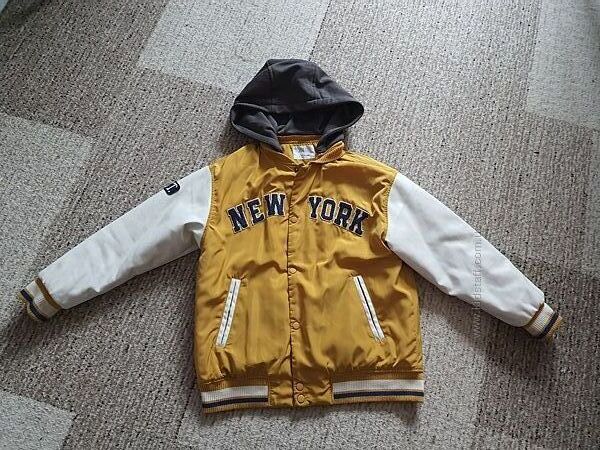 Зимова куртка на хлопчика подовжена