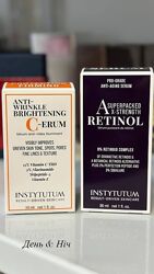 Сироватка антивікова - Instytutum Anti-Wrinkle Brightening C-erum