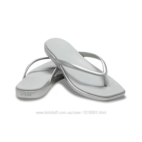 Вєтнамки, фліпи крокс Crocs Miami Metallic, 37, 38, 39