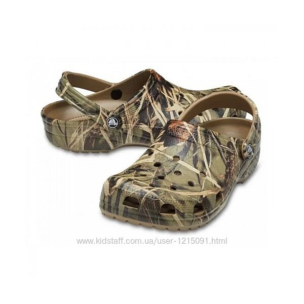 Сабо крокс Crocs Classic Realtree, М9-M12