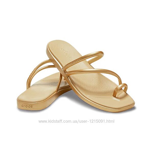 Босоніжки, сандалі крокс Crocs Miami Metallic , 37, 38, 39