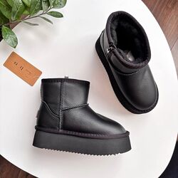 Шкіряні угги для дівчаток 