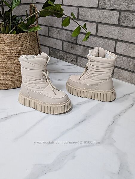 Неймовірно стильні зимові черевики 