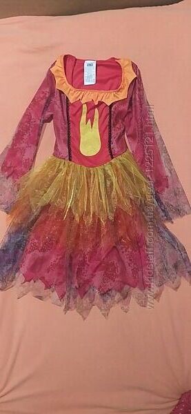 Платье карнавальное на возраст 10-12 лет