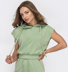 Летний повседневный худи с капюшоном