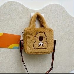 Сумочка плюшева Капібара дитяча 