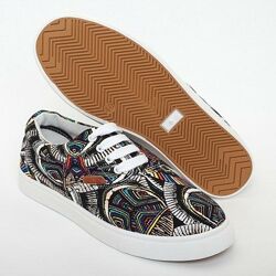 Мокасины кеды рисунок