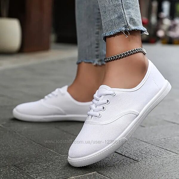 Мокасины белые