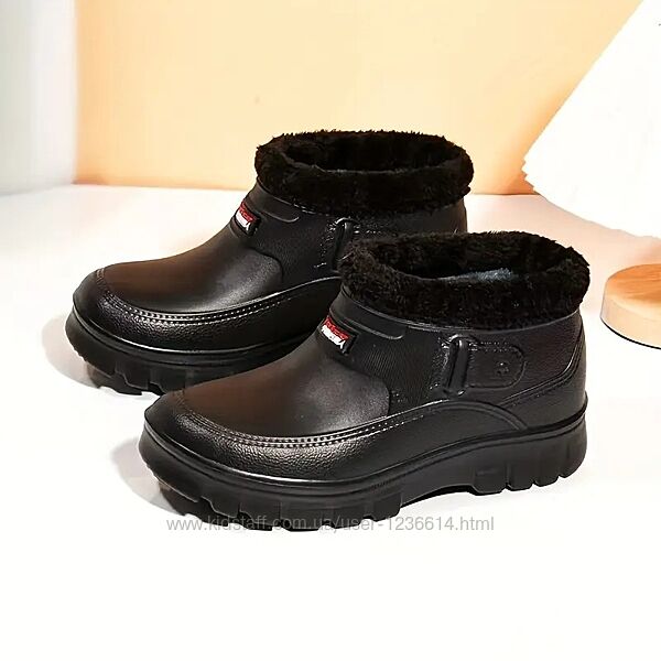 Ботинки непромокаемые с мехом