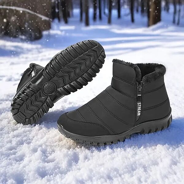 Ботинки дутики 2 замка