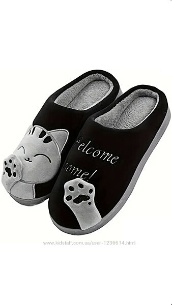 Тапки тапочки котик котики