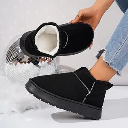 Угги ботинки замша