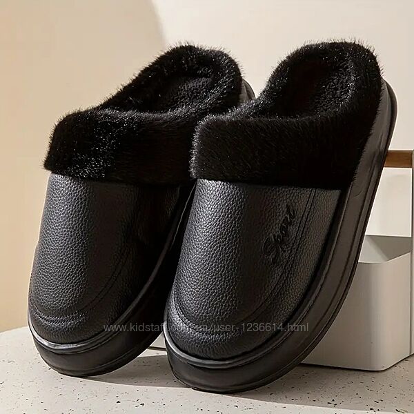 Тапки тапочки  мех шерсть 