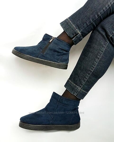 Ботинки угги мех