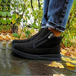 Ботинки дутики мех