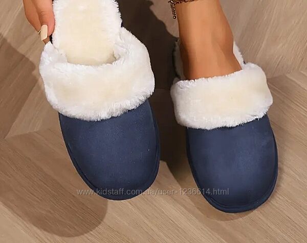 Тапки тапочки  мех шерсть 