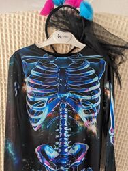 Дівчачий костюм скелет Хеловін різні