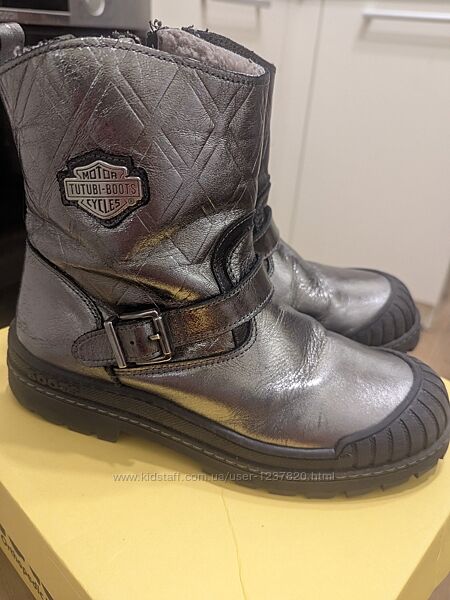 Шкіряні ортопедичні черевички, ботінки Туреччина Tutubi