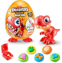 Набір з кінетичним піском яйце динозавра тірекс Smasher Junior Dino