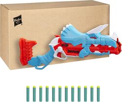 Бластер динозавр Nerf DinoSquad Tricera-Blast, 12 дротиків