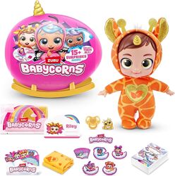 Лялька сюрприз Babycorns серії 1, маленький жираф від ZURU