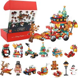 Адвент-календар, новорічний конструктор 12 в 1